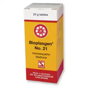 Bioplasgen No. 21 Tablets 20g (1 Bottle = 100 Tablets)