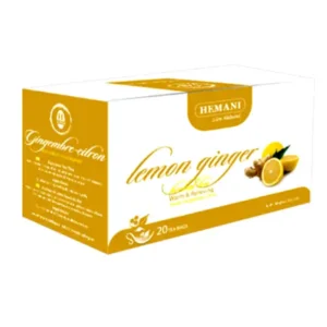 HEMANI HERBAL TEA LEMON GINGER - PACK OF 20